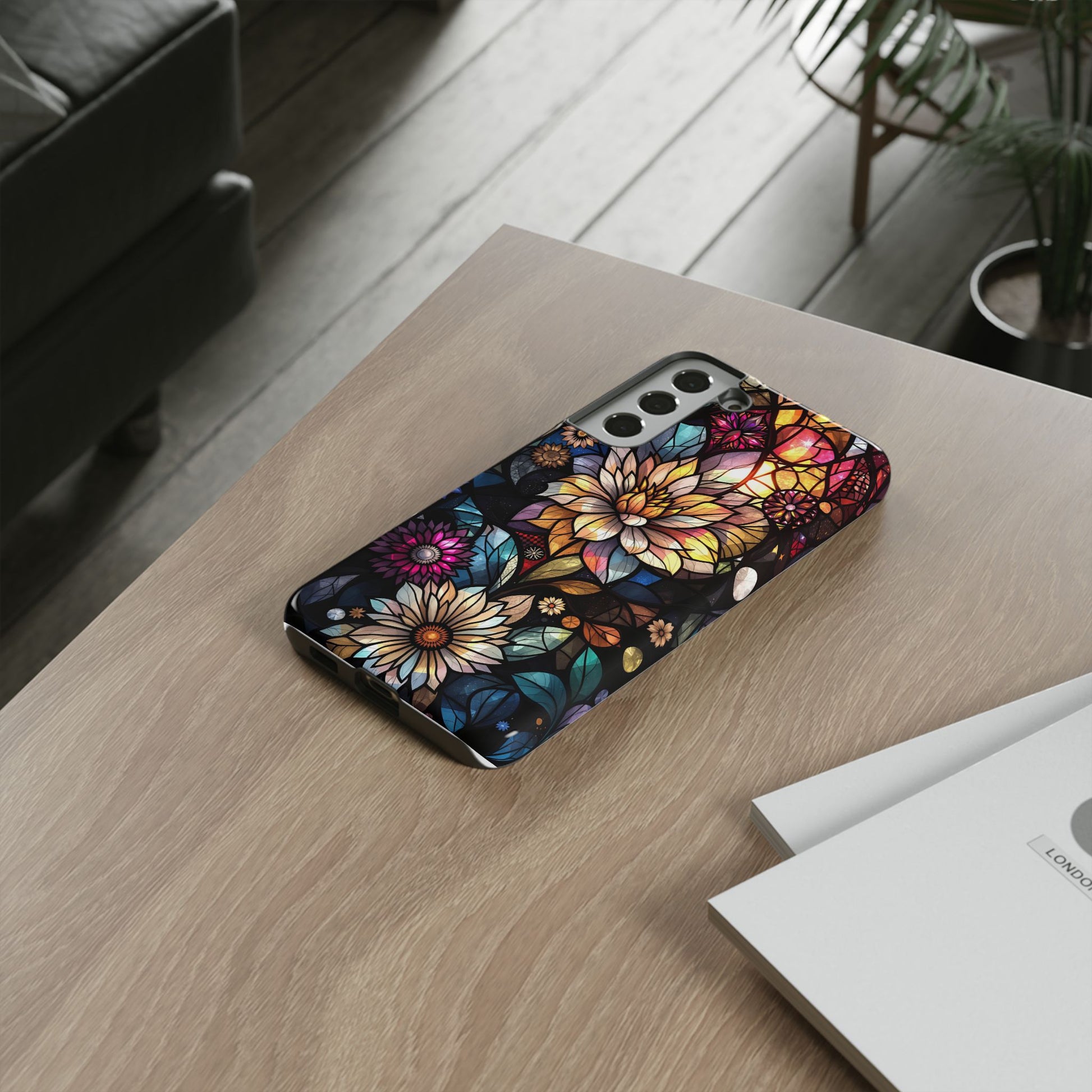 Floral Phone Case - Vibrant Petal Pattern, Tough Protection, Stylish Accessory, Gift for Nature Lovers, Eco-Friendly Design, Floral Art