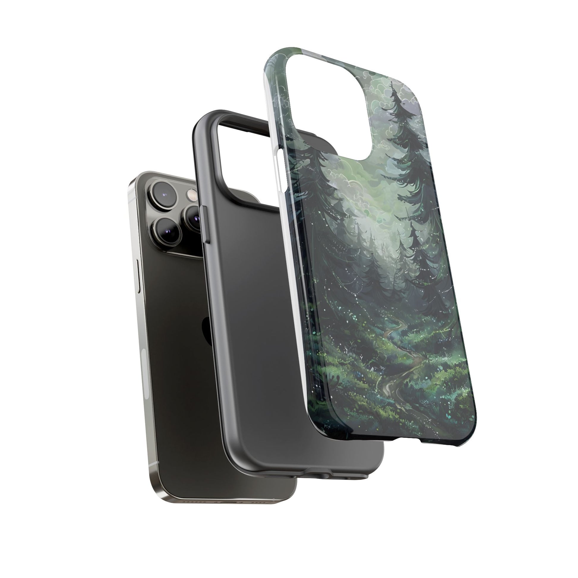 Phone Case, Whimsical Enchanted Forest, Tough Protective Cover, Unique Gift, Trendy