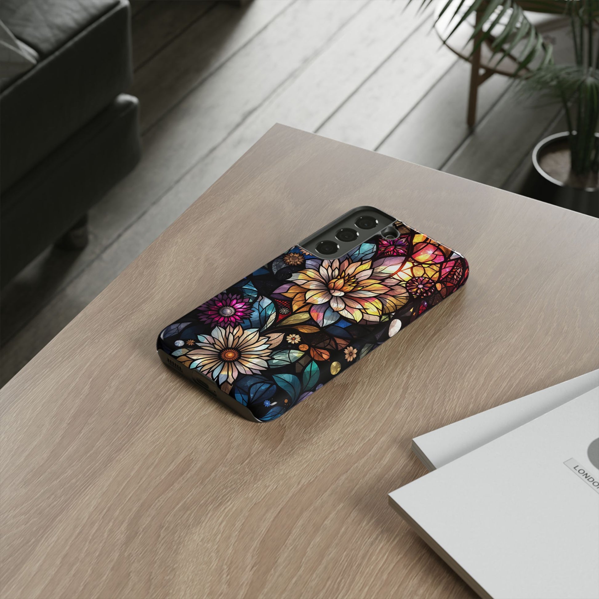 Floral Phone Case - Vibrant Petal Pattern, Tough Protection, Stylish Accessory, Gift for Nature Lovers, Eco-Friendly Design, Floral Art