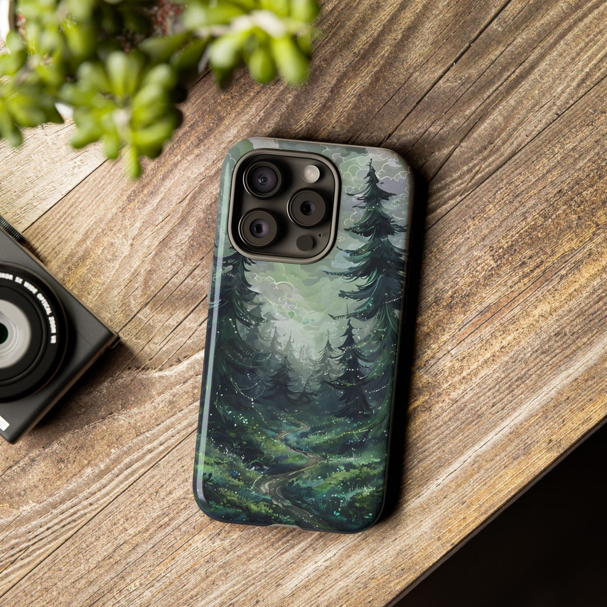 Phone Case, Whimsical Enchanted Forest, Tough Protective Cover, Unique Gift, Trendy