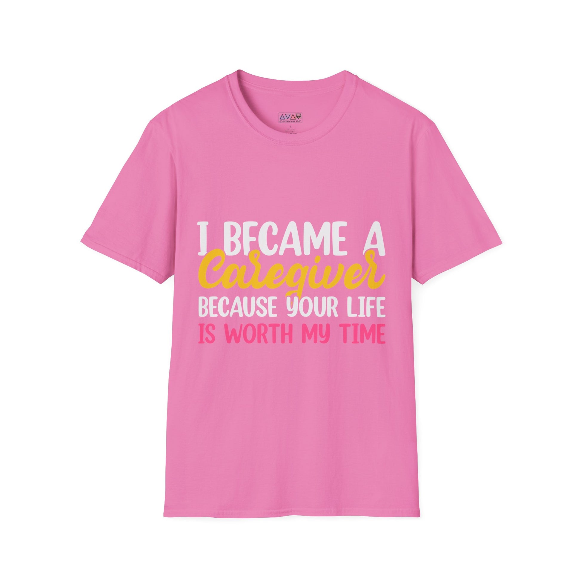Caregiver Appreciation T-Shirt, Gift for Nurses or Healthcare Workers, Caregiver Life Tee, Supportive Quote Shirt, Nursing Humor Shirt,