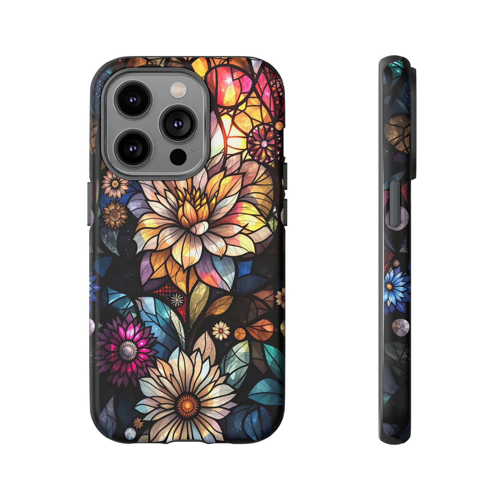 Floral Phone Case - Vibrant Petal Pattern, Tough Protection, Stylish Accessory, Gift for Nature Lovers, Eco-Friendly Design, Floral Art