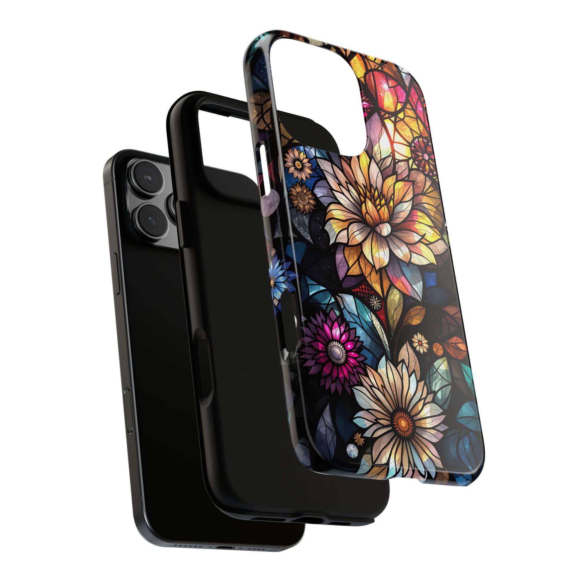 Floral Phone Case - Vibrant Petal Pattern, Tough Protection, Stylish Accessory, Gift for Nature Lovers, Eco-Friendly Design, Floral Art
