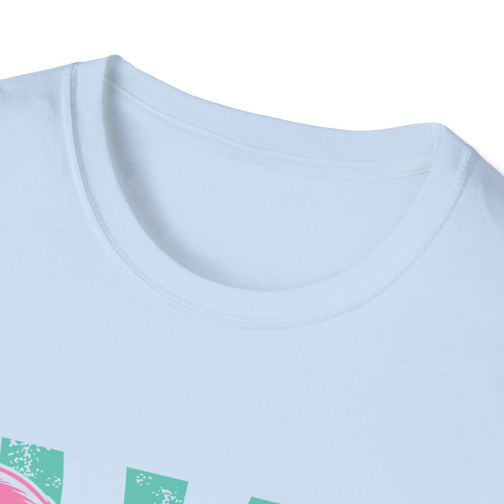 Cute Bunny Graphic T-Shirt, Easter Gift, Spring Fashion, Animal Lover Tee, Fun Casual Wear, Unisex Softstyle Top