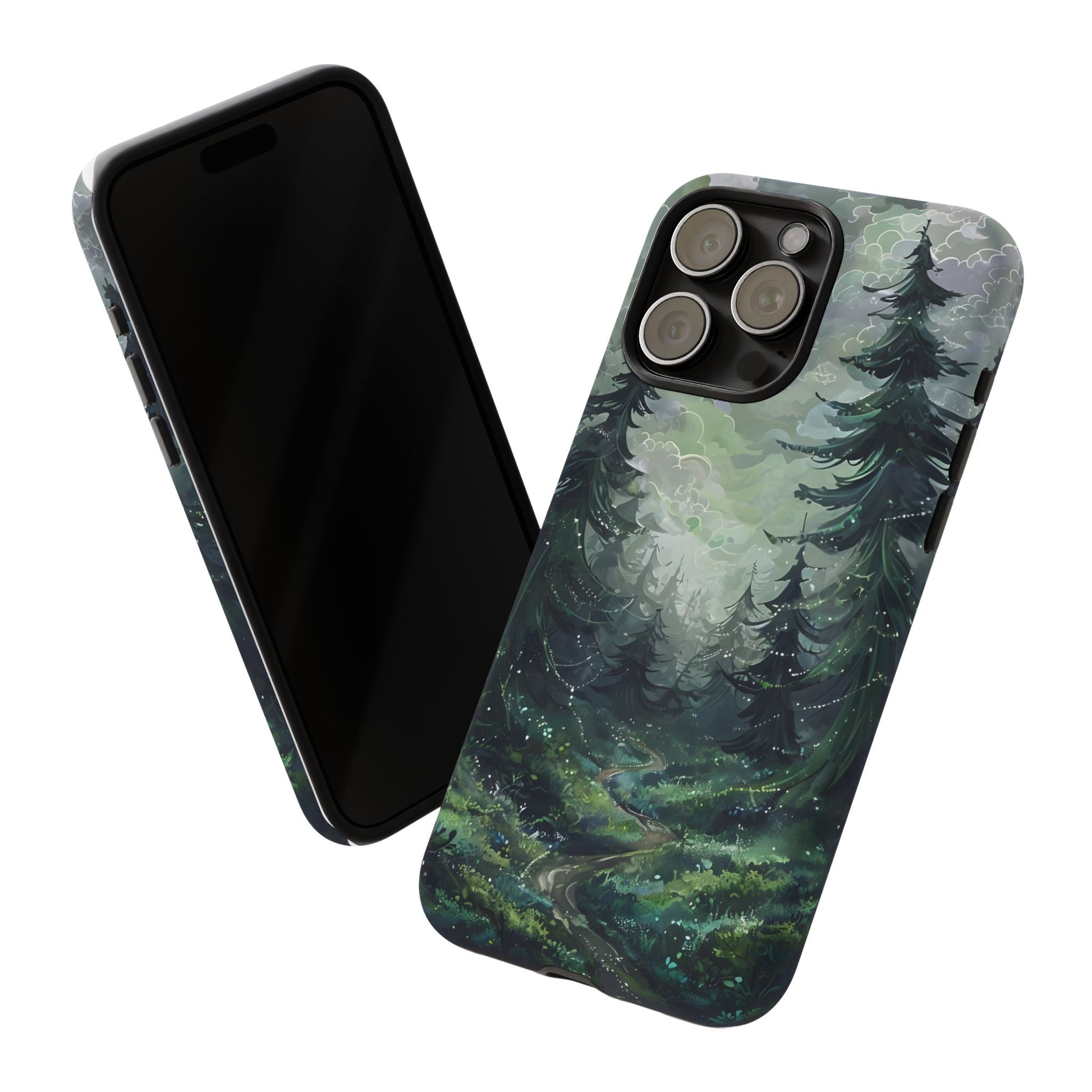 Phone Case, Whimsical Enchanted Forest, Tough Protective Cover, Unique Gift, Trendy