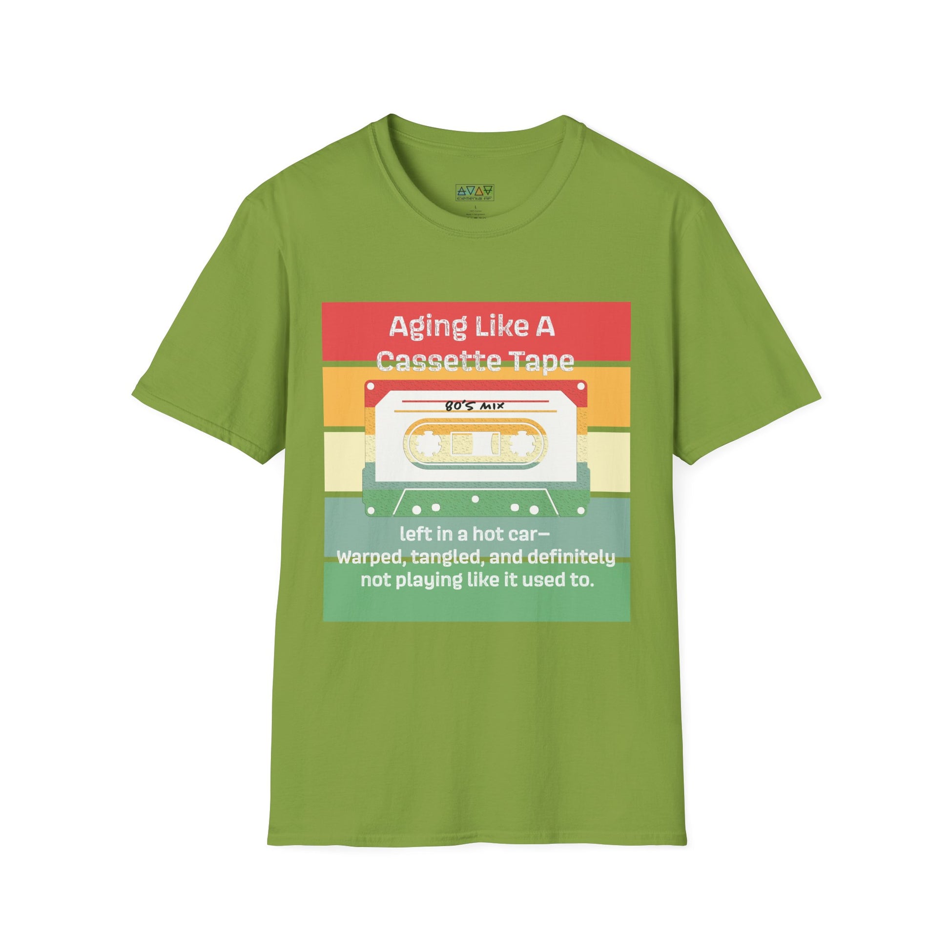 Retro Cassette Tape T-Shirt | Nostalgic Music Vibes, Fun Gift for Music Lovers, Casual Outfit, Birthday Present, Unisex Graphic Tee