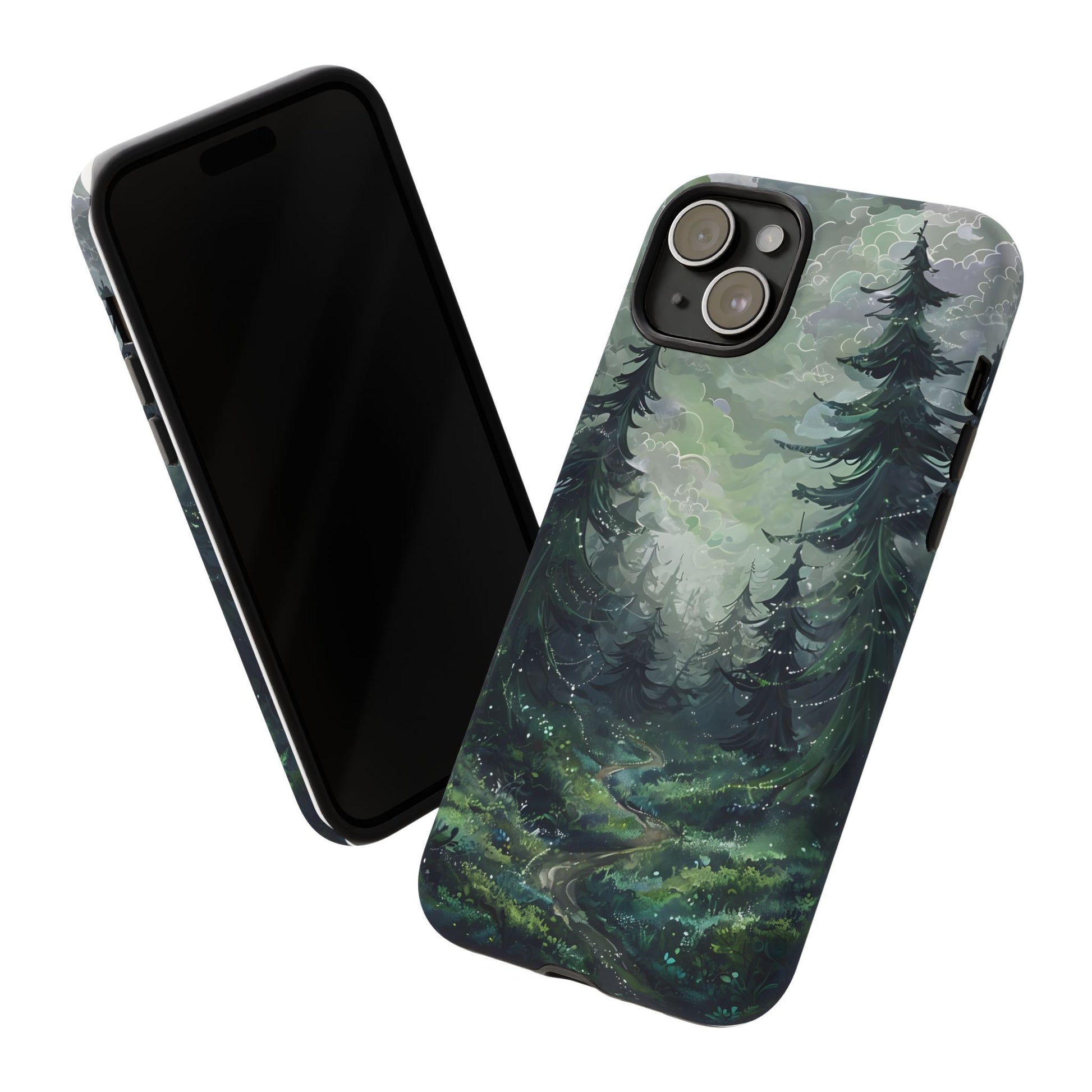 Phone Case, Whimsical Enchanted Forest, Tough Protective Cover, Unique Gift, Trendy