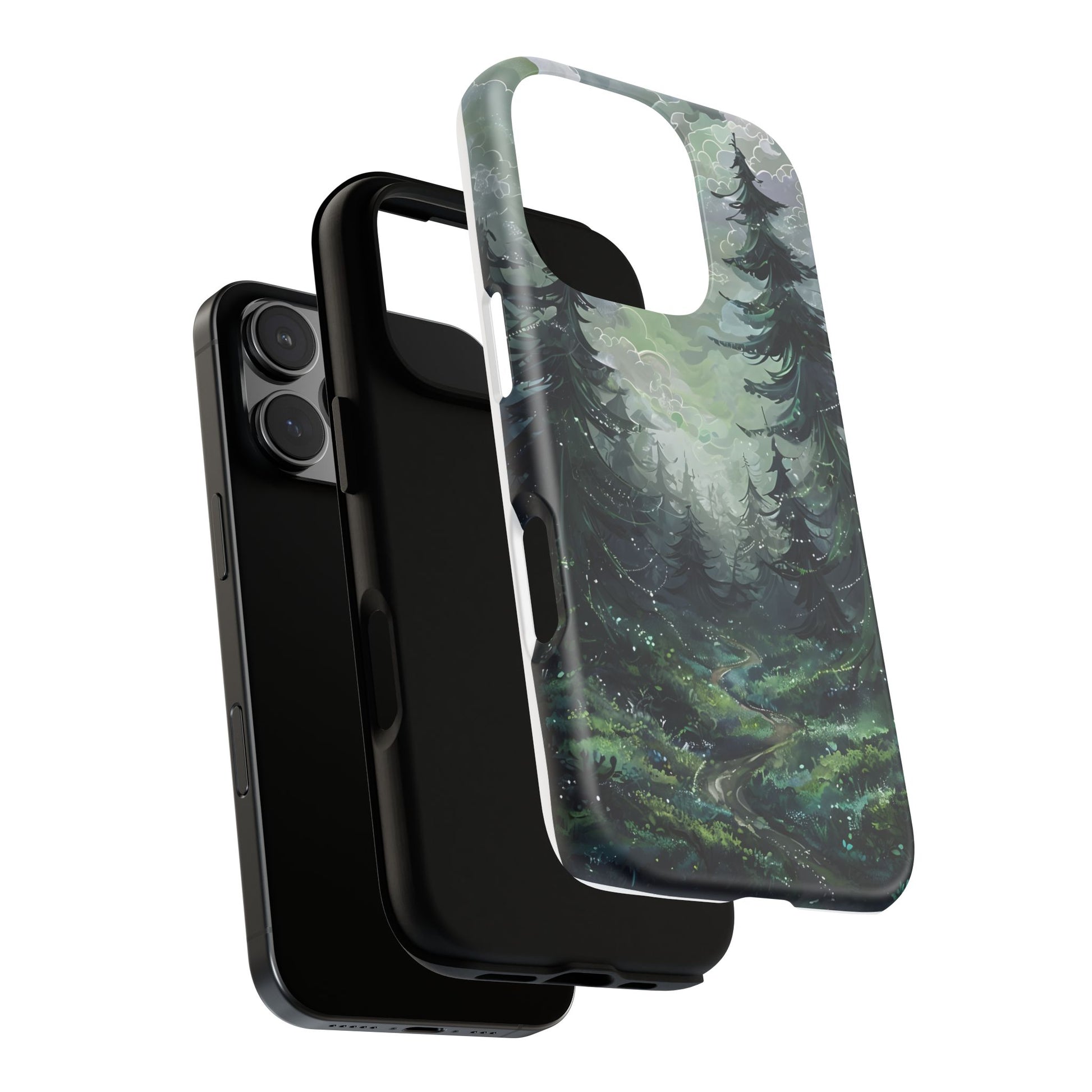 Phone Case, Whimsical Enchanted Forest, Tough Protective Cover, Unique Gift, Trendy