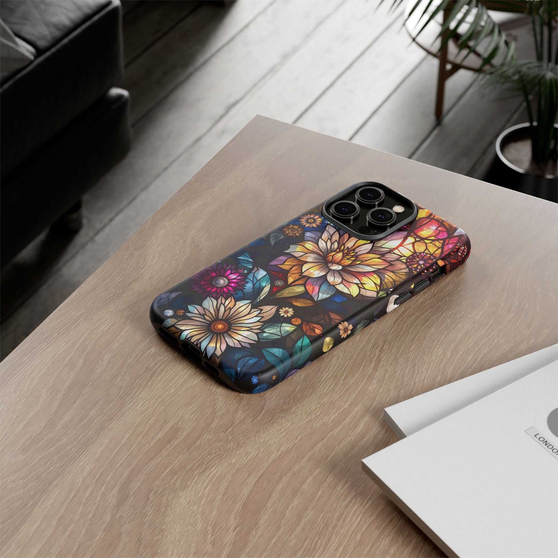Floral Phone Case - Vibrant Petal Pattern, Tough Protection, Stylish Accessory, Gift for Nature Lovers, Eco-Friendly Design, Floral Art