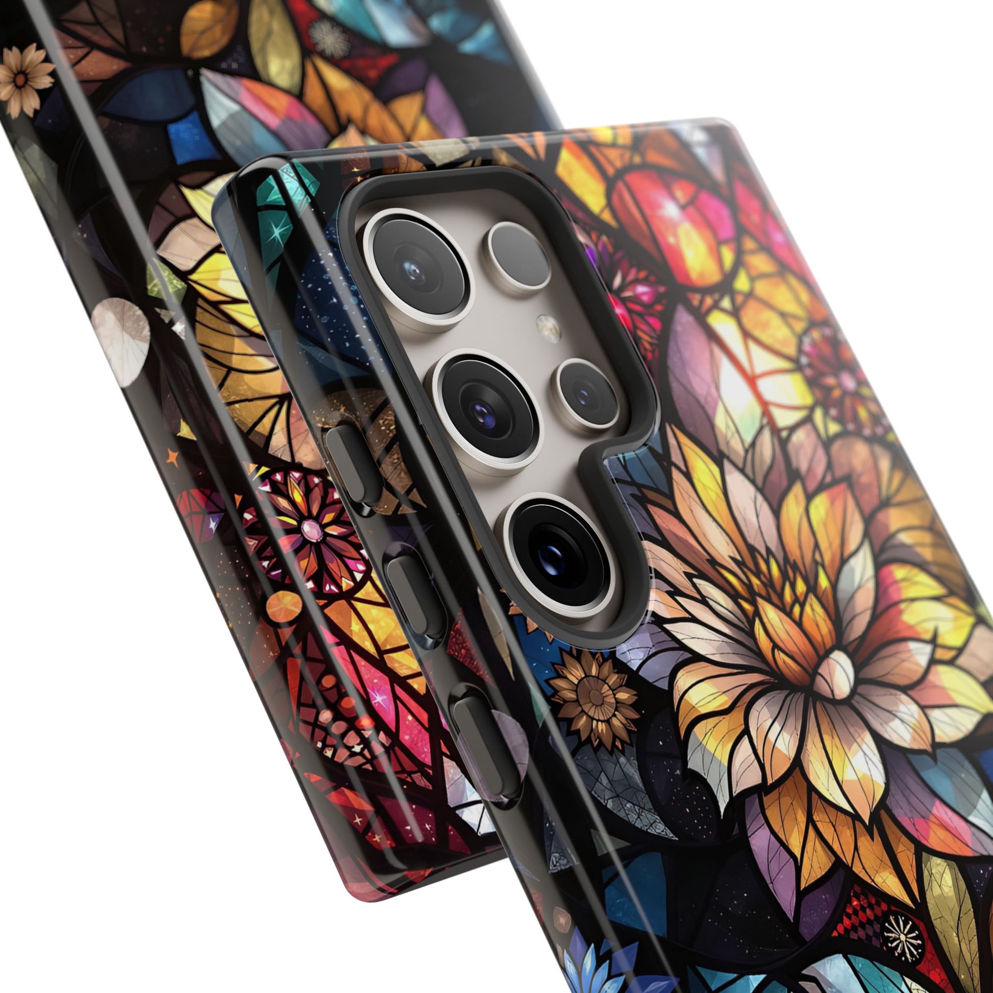 Floral Phone Case - Vibrant Petal Pattern, Tough Protection, Stylish Accessory, Gift for Nature Lovers, Eco-Friendly Design, Floral Art