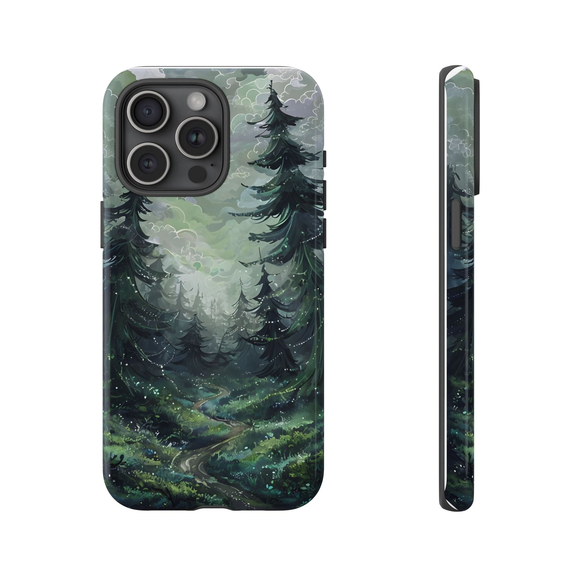 Phone Case, Whimsical Enchanted Forest, Tough Protective Cover, Unique Gift, Trendy