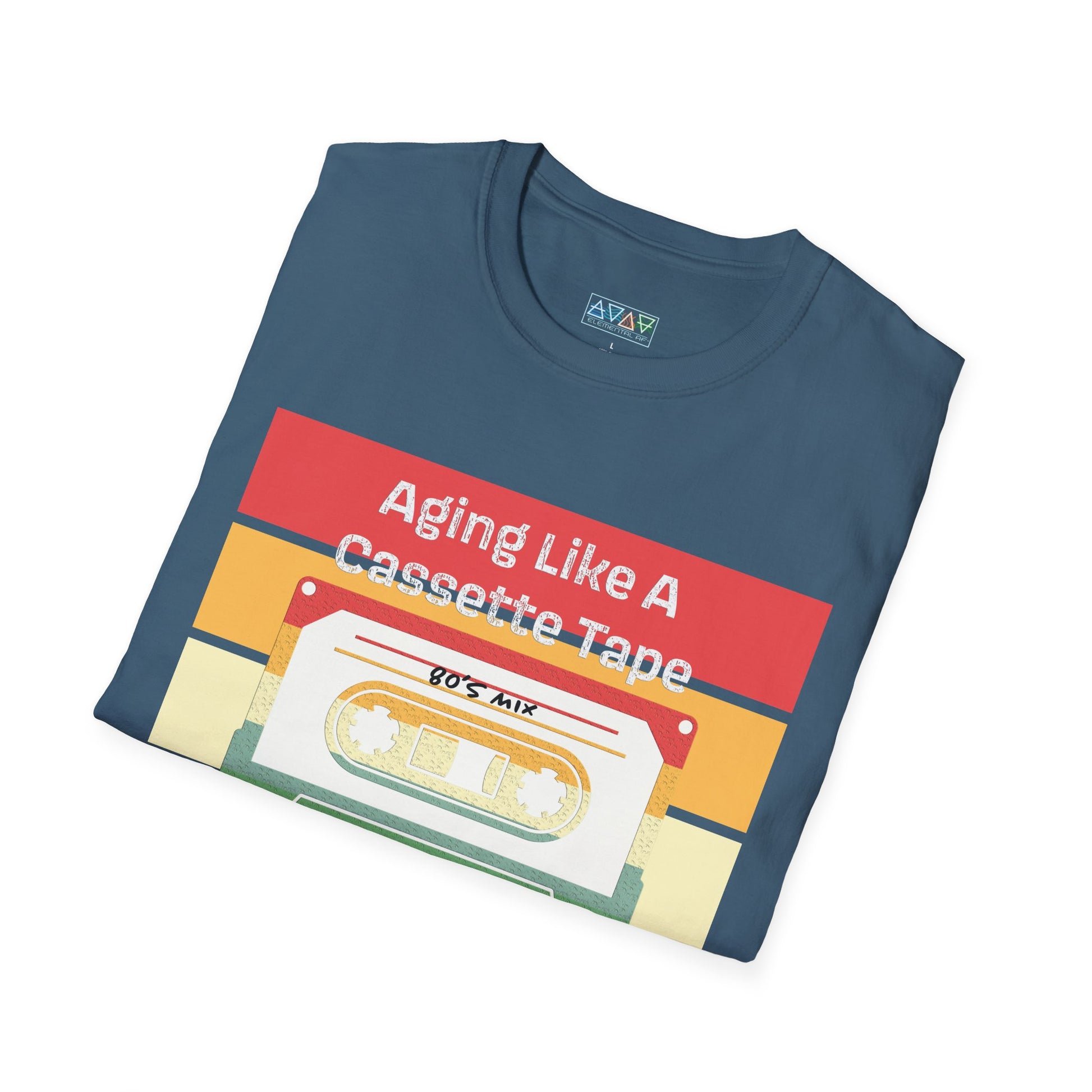 Retro Cassette Tape T-Shirt | Nostalgic Music Vibes, Fun Gift for Music Lovers, Casual Outfit, Birthday Present, Unisex Graphic Tee