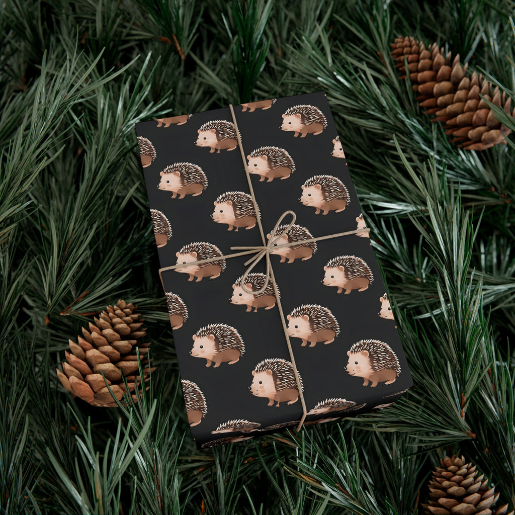 Gift Wrap Papers, Wrapping Paper with Cute Hedgehogs - Perfect for Gifts, Birthdays, Holidays, DIY Projects, Scrapbooking