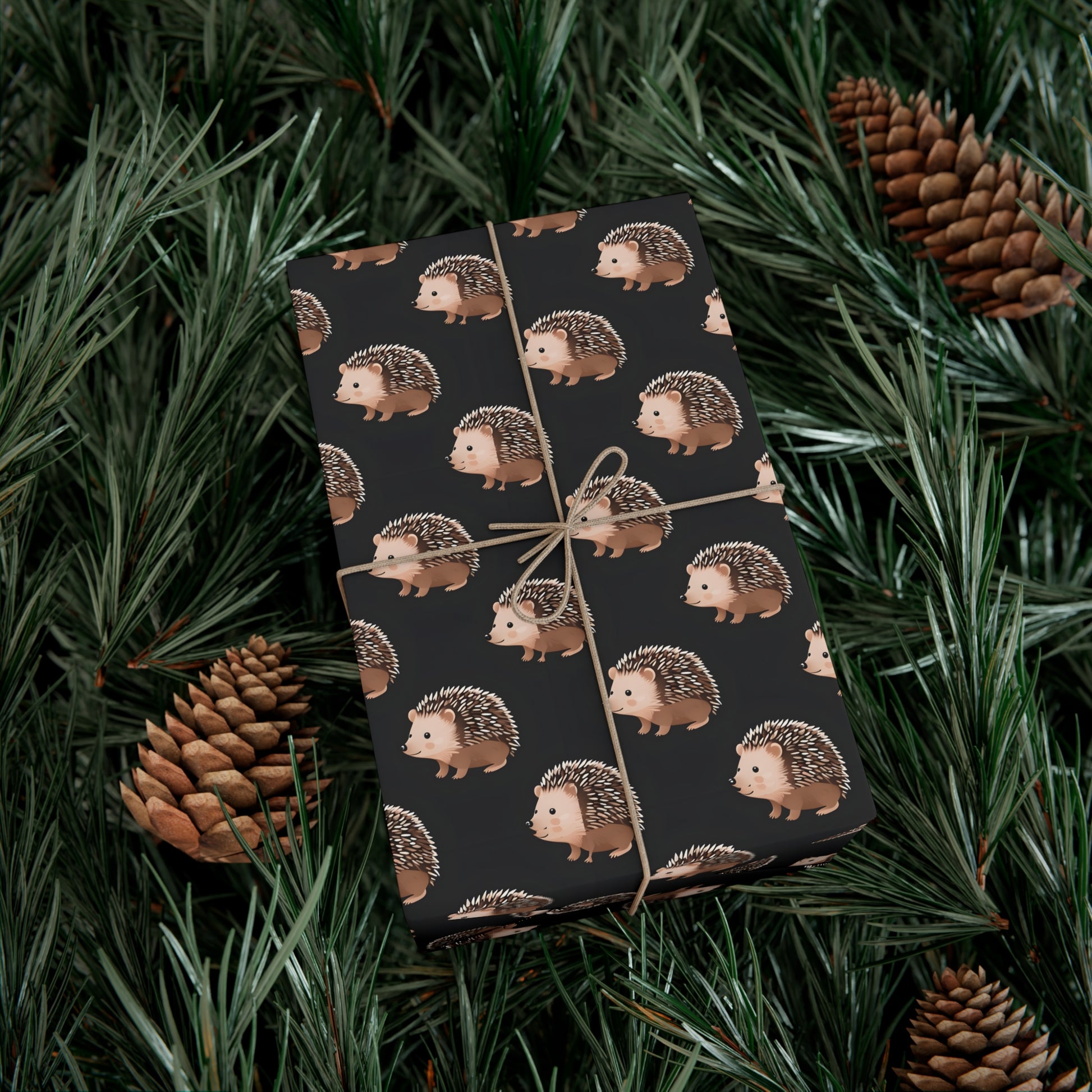 Gift Wrap Papers, Wrapping Paper with Cute Hedgehogs - Perfect for Gifts, Birthdays, Holidays, DIY Projects, Scrapbooking