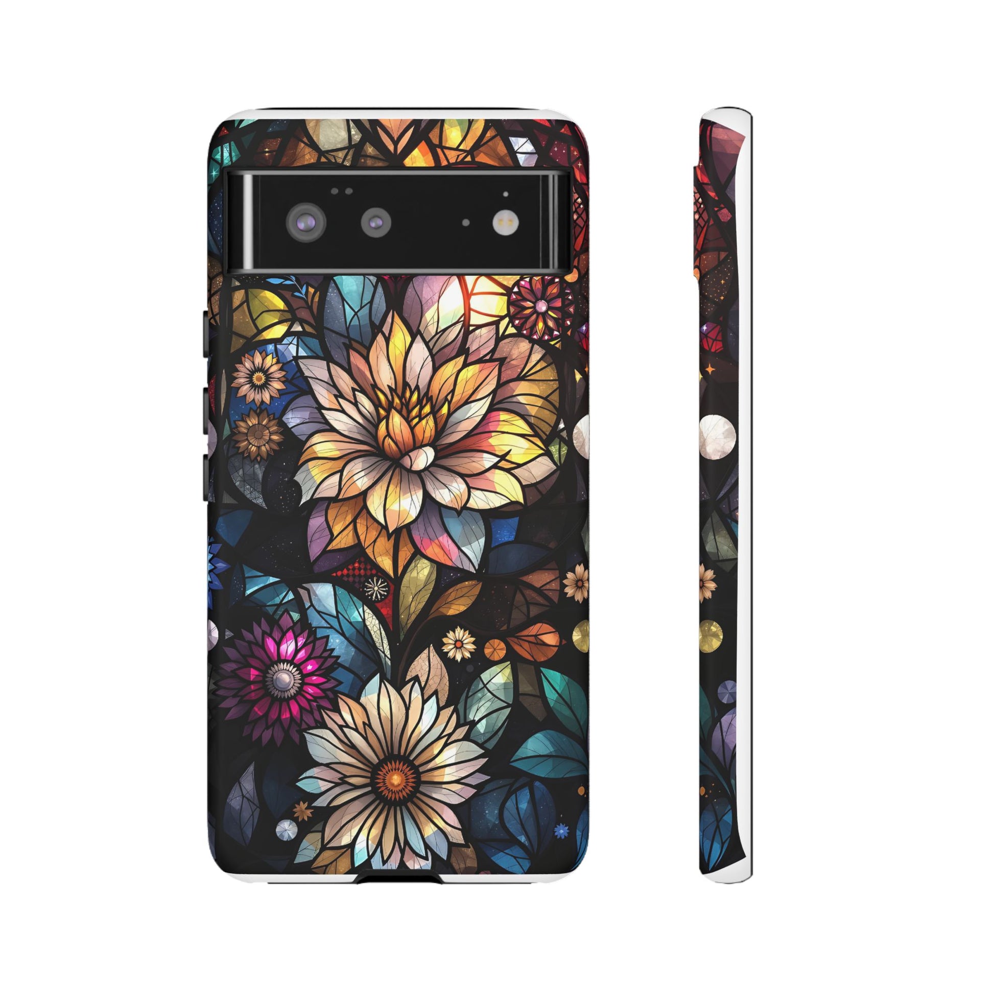 Floral Phone Case - Vibrant Petal Pattern, Tough Protection, Stylish Accessory, Gift for Nature Lovers, Eco-Friendly Design, Floral Art