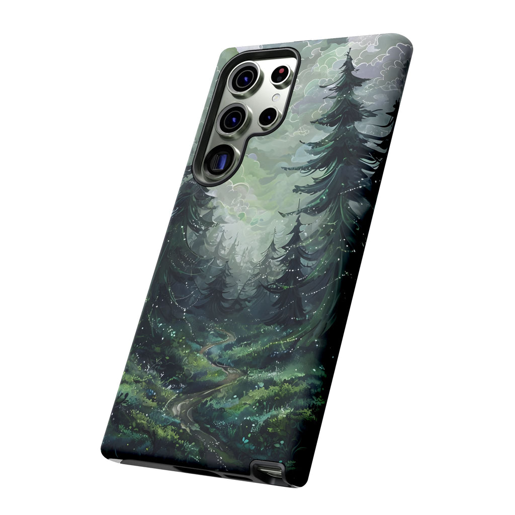 Phone Case, Whimsical Enchanted Forest, Tough Protective Cover, Unique Gift, Trendy