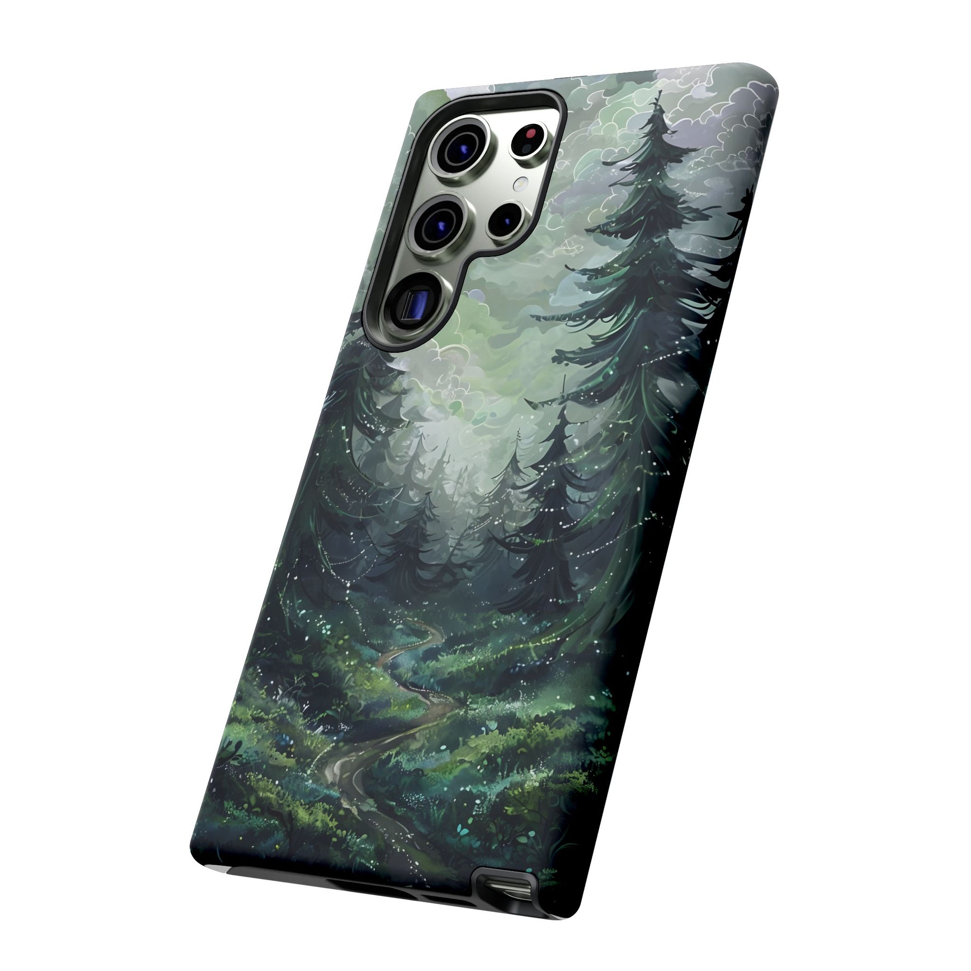 Phone Case, Whimsical Enchanted Forest, Tough Protective Cover, Unique Gift, Trendy