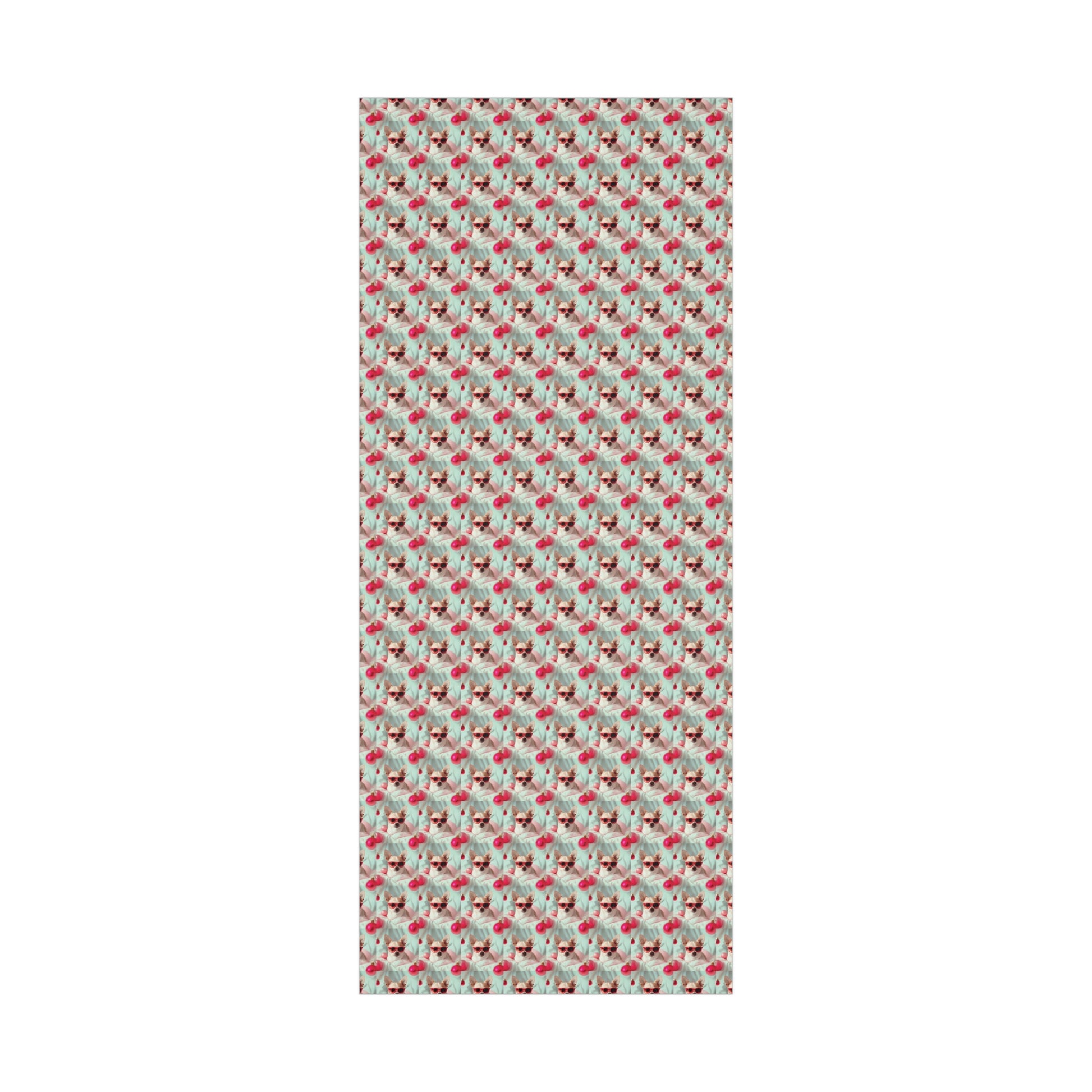 Gift Wrap Papers, Chihuahua In Sunglasses Over Soft Pastel - Wrapping Sheets, Cute Dog Lover Gift, Animal Print, Pet Owner Supplies, Pastel