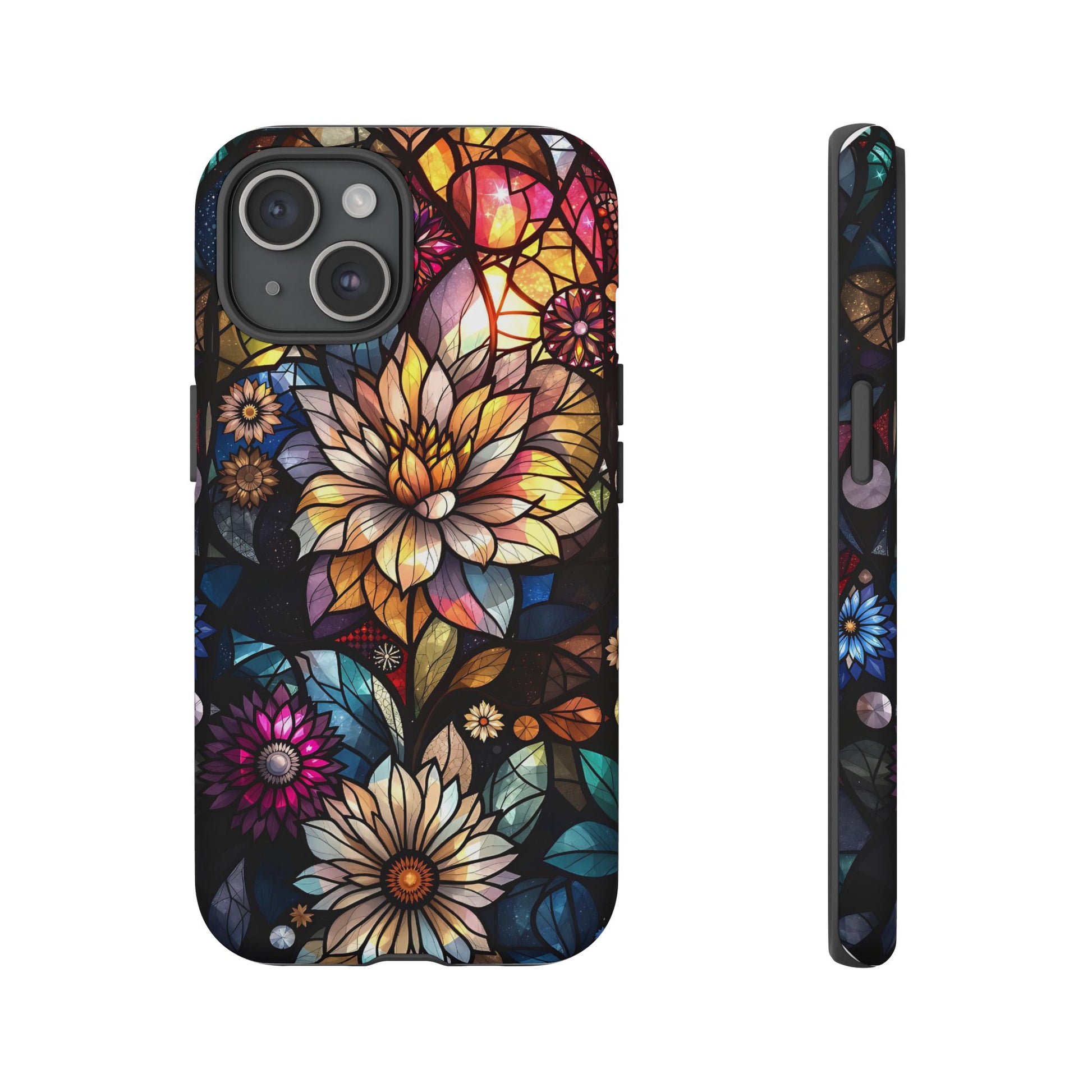 Floral Phone Case - Vibrant Petal Pattern, Tough Protection, Stylish Accessory, Gift for Nature Lovers, Eco-Friendly Design, Floral Art