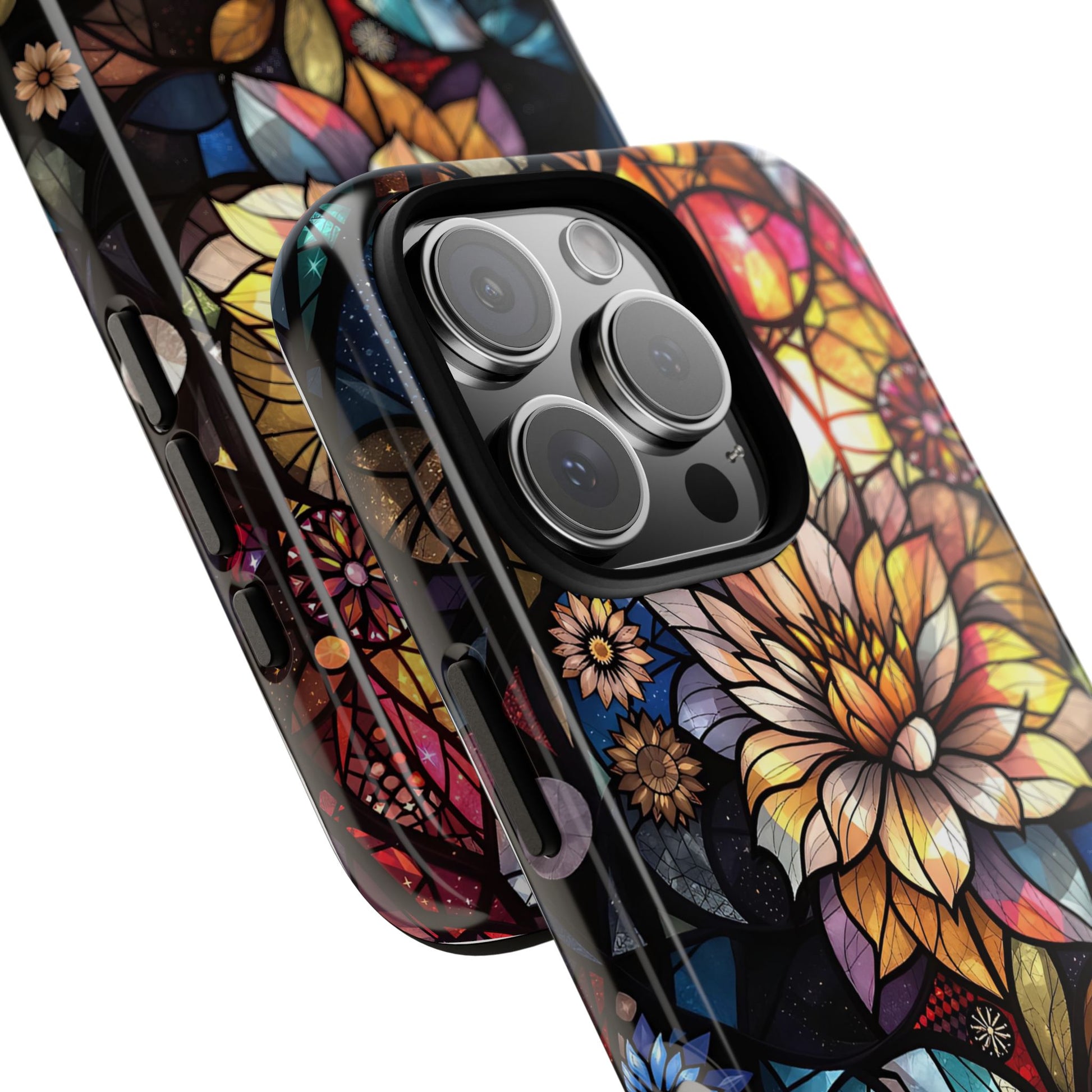 Floral Phone Case - Vibrant Petal Pattern, Tough Protection, Stylish Accessory, Gift for Nature Lovers, Eco-Friendly Design, Floral Art