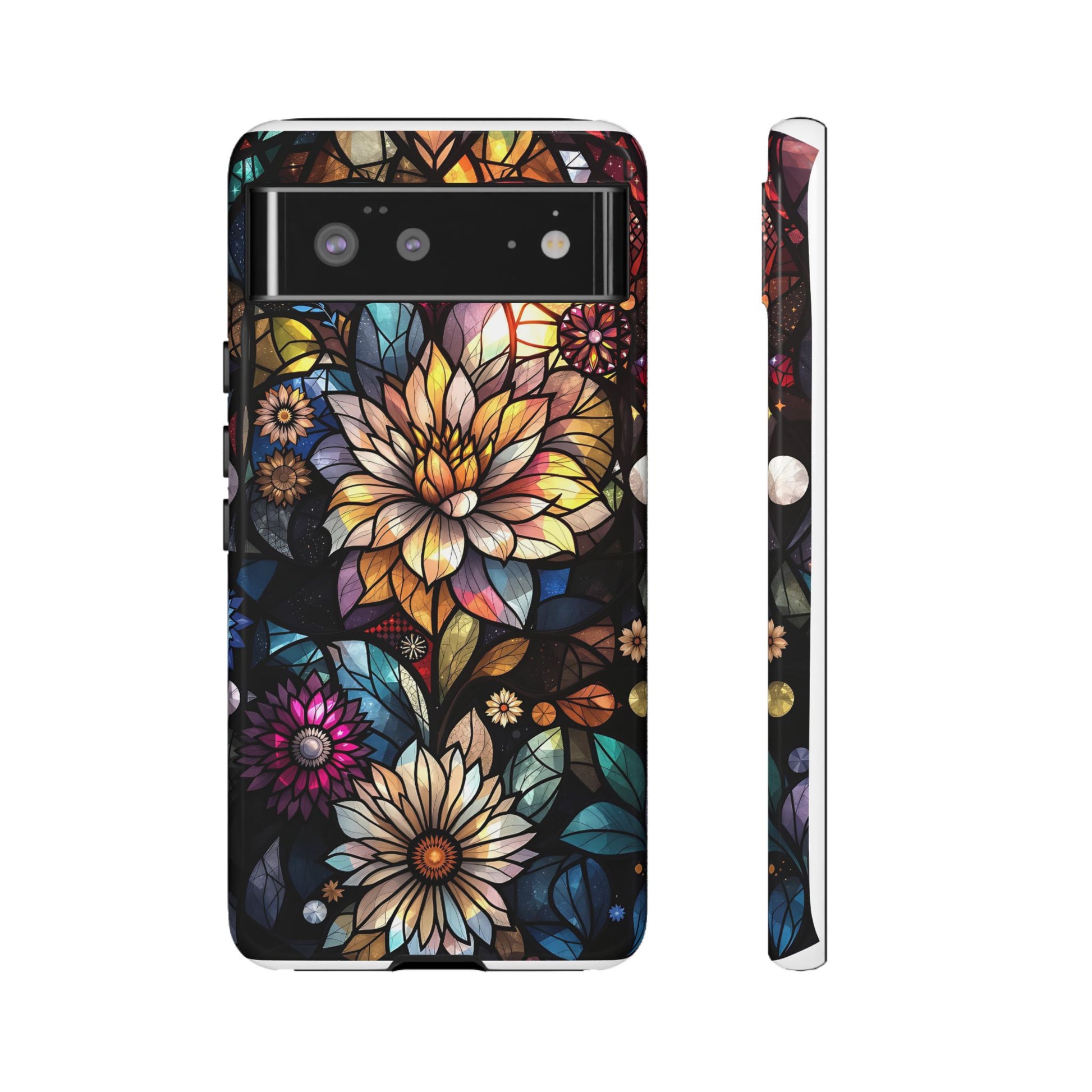 Floral Phone Case - Vibrant Petal Pattern, Tough Protection, Stylish Accessory, Gift for Nature Lovers, Eco-Friendly Design, Floral Art