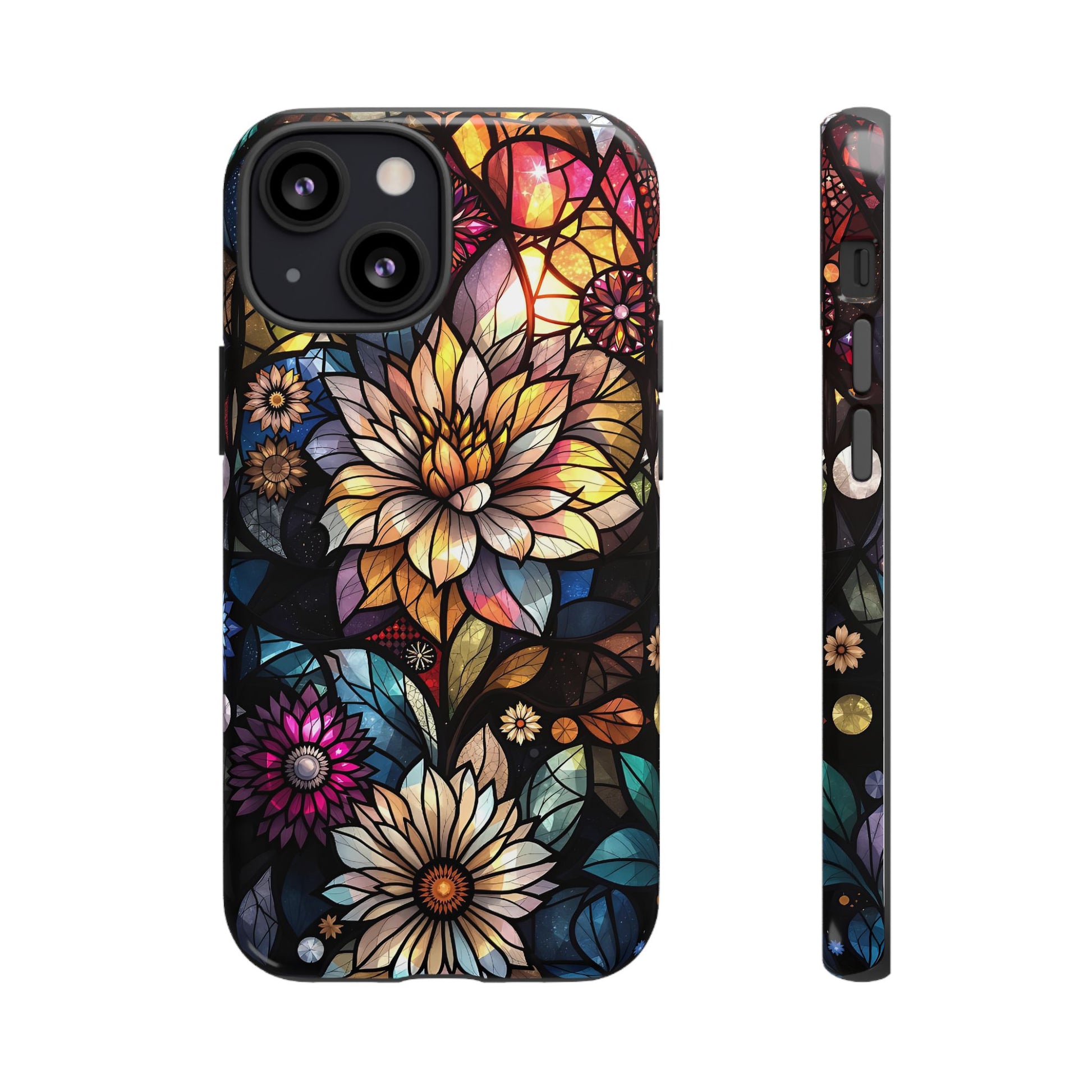 Floral Phone Case - Vibrant Petal Pattern, Tough Protection, Stylish Accessory, Gift for Nature Lovers, Eco-Friendly Design, Floral Art