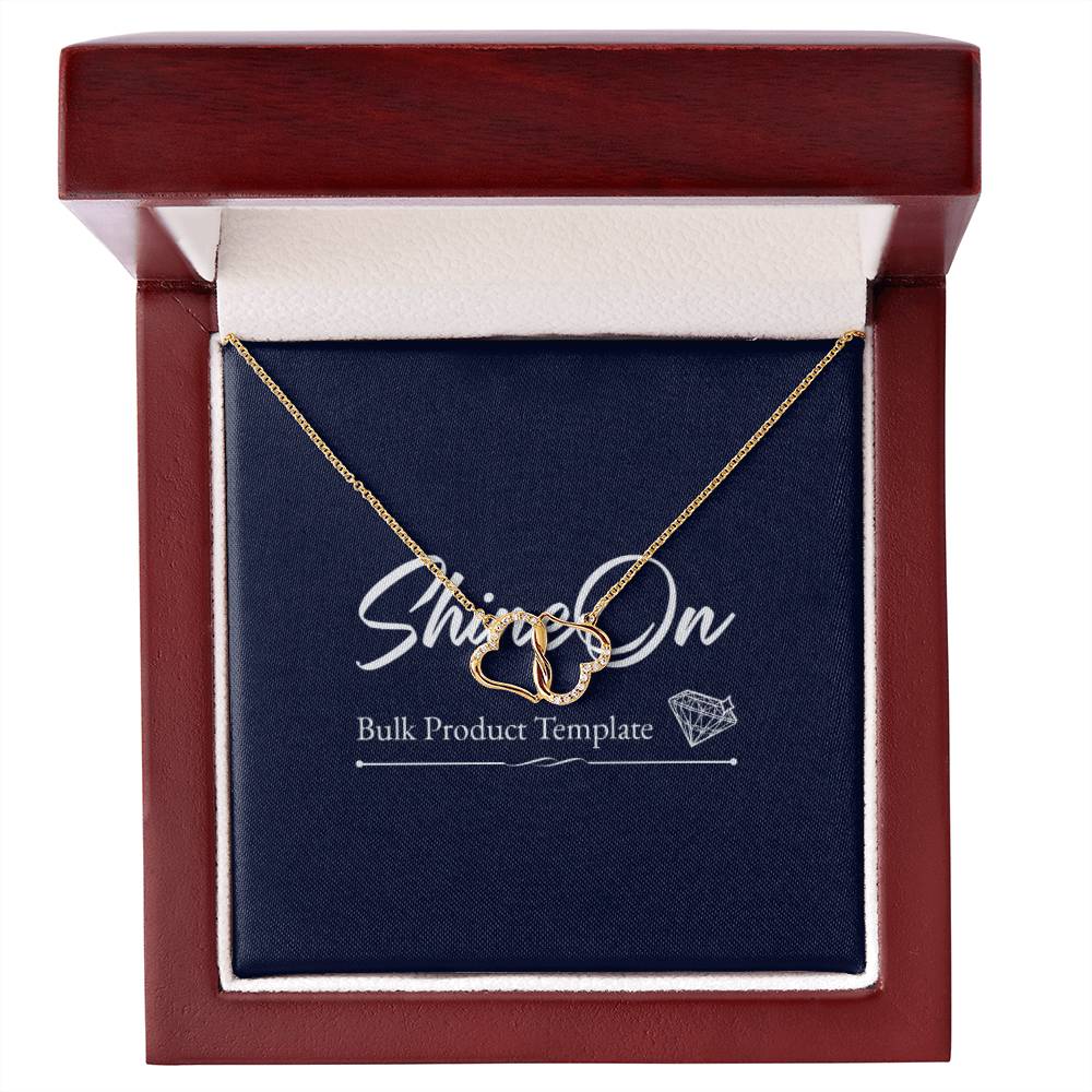 Everlasting Love Hearts Entwined Necklace