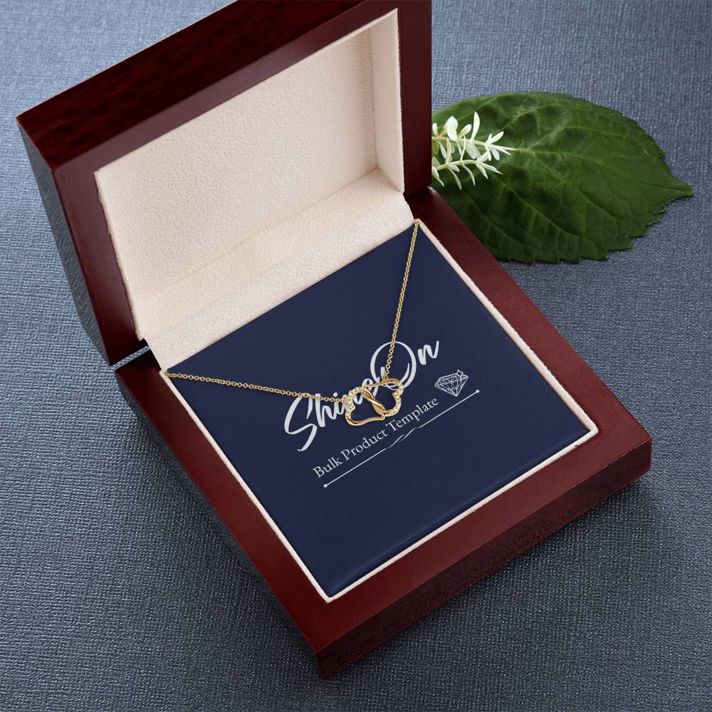 Everlasting Love Hearts Entwined Necklace