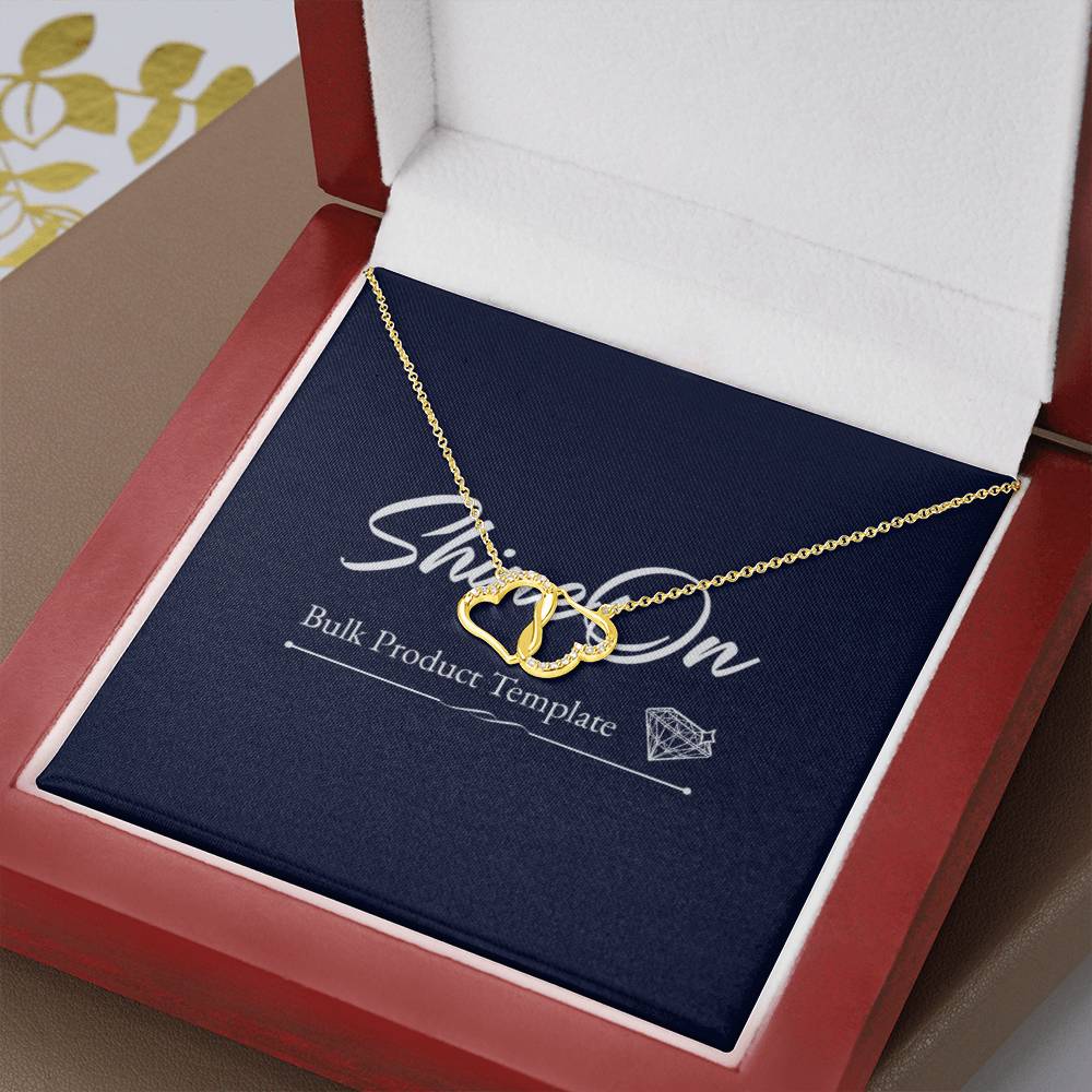 Everlasting Love Hearts Entwined Necklace