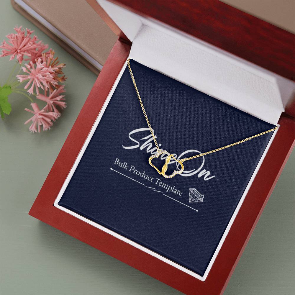 Everlasting Love Hearts Entwined Necklace