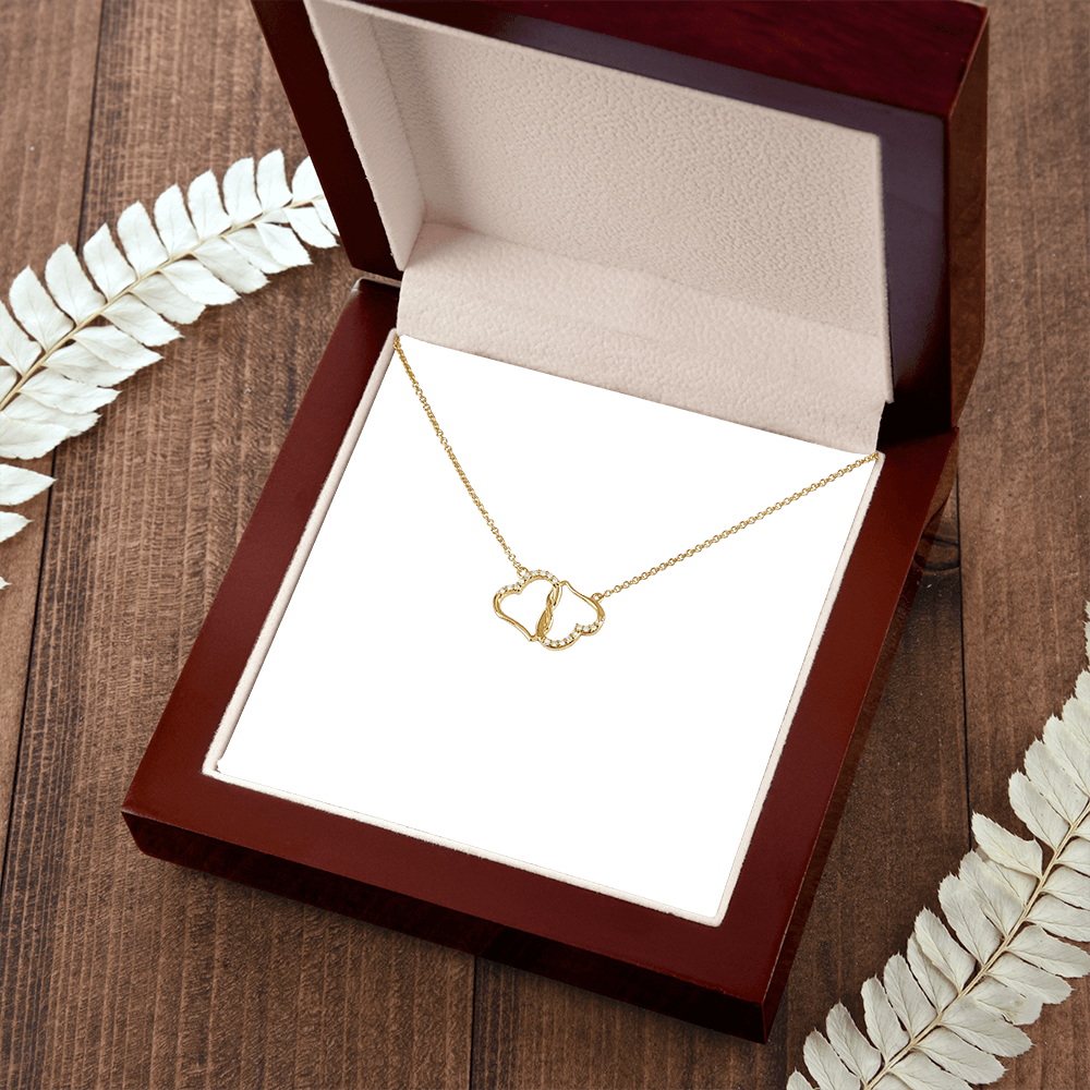 Everlasting Love Hearts Entwined Necklace